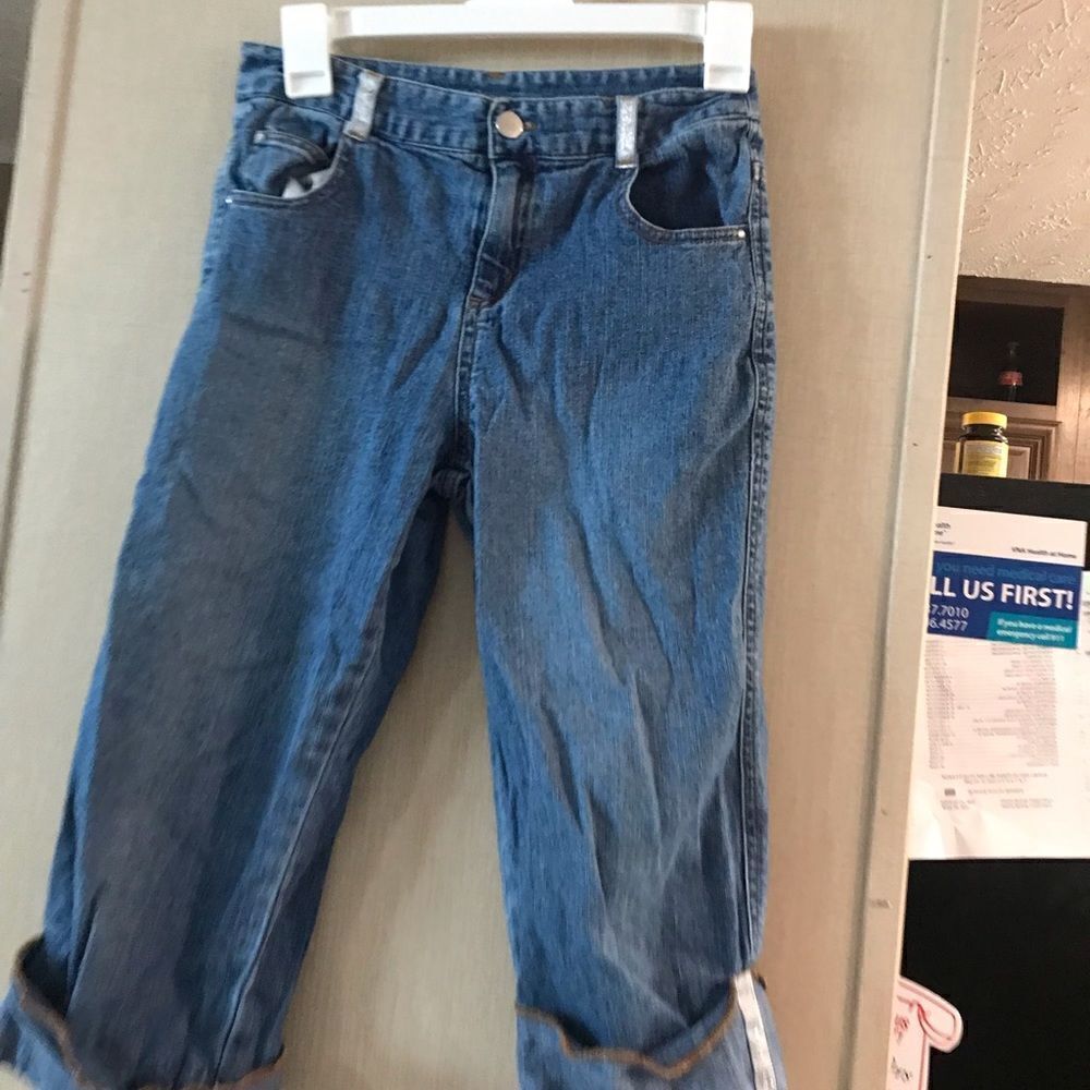 Mary Kate and Ashley Vintage Denim Capris Size 14